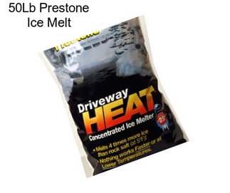 50Lb Prestone Ice Melt