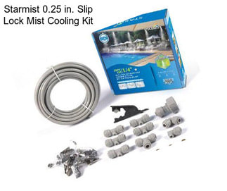 Starmist 0.25 in. Slip Lock Mist Cooling Kit