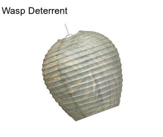 Wasp Deterrent