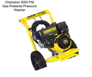 Champion 3000 PSI Gas-Powered Pressure Washer