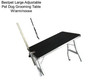 Bestpet Large Adjustable Pet Dog Grooming Table W/arm/noose