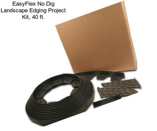 EasyFlex No Dig Landscape Edging Project Kit, 40 ft.