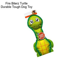 Fire Biterz Turtle Durable Tough Dog Toy