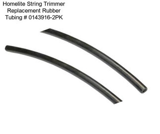 Homelite String Trimmer Replacement Rubber Tubing # 0143916-2PK