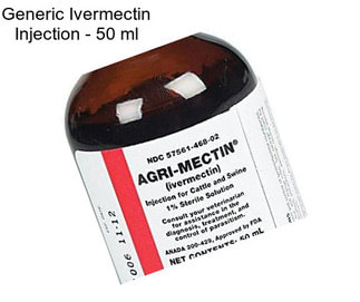 Generic Ivermectin Injection - 50 ml
