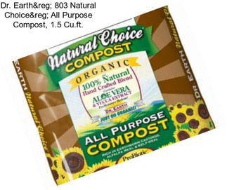 Dr. Earth® 803 Natural Choice® All Purpose Compost, 1.5 Cu.ft.