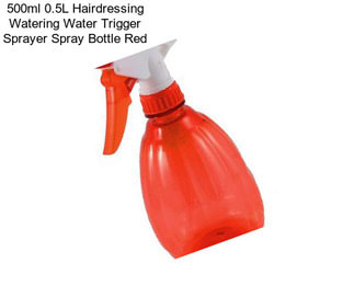 500ml 0.5L Hairdressing Watering Water Trigger Sprayer Spray Bottle Red