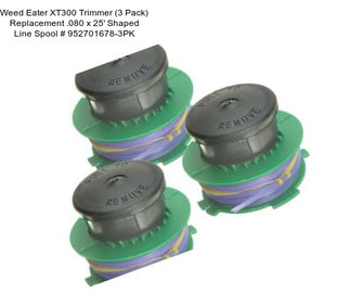 Weed Eater XT300 Trimmer (3 Pack) Replacement .080\