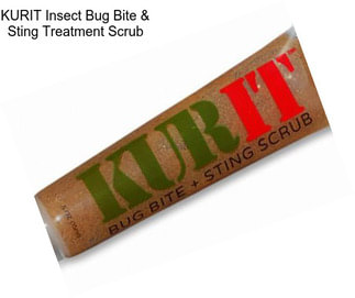 KURIT Insect Bug Bite & Sting Treatment Scrub