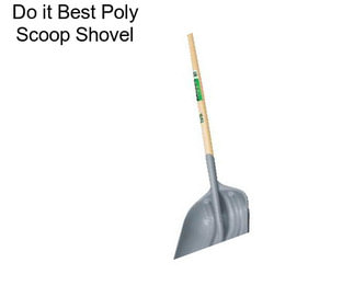 Do it Best Poly Scoop Shovel