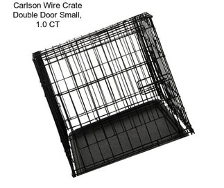 Carlson Wire Crate Double Door Small, 1.0 CT