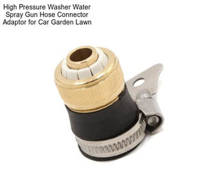 High Pressure Washer Water Spray Gun Hose Connector Adaptor for Car Garden Lawn