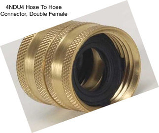 4NDU4 Hose To Hose Connector, Double Female