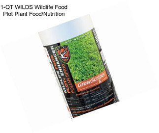 1-QT WILDS Wildlife Food Plot Plant Food/Nutrition