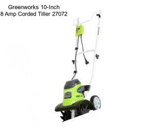 Greenworks 10-Inch 8 Amp Corded Tiller 27072