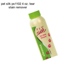 Pet silk ps1102 4 oz. tear stain remover