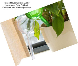 Heepo House/Garden Water Houseplant Plant Pot Bulb Automatic Self Watering Device