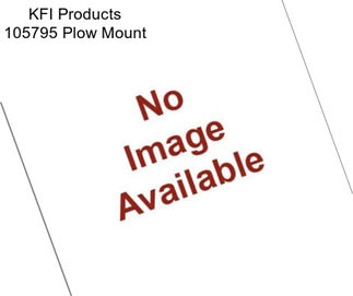 KFI Products 105795 Plow Mount