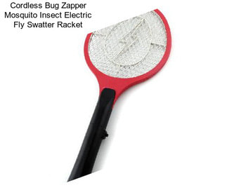 Cordless Bug Zapper Mosquito Insect Electric Fly Swatter Racket