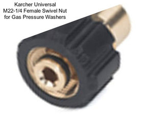 Karcher Universal M22-1/4 Female Swivel Nut for Gas Pressure Washers