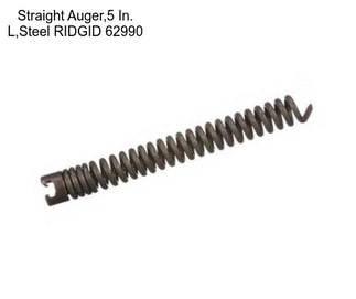 Straight Auger,5 In. L,Steel RIDGID 62990