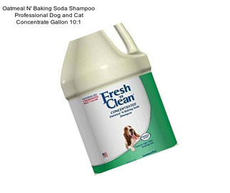 Oatmeal N\' Baking Soda Shampoo Professional Dog and Cat Concentrate Gallon 10:1