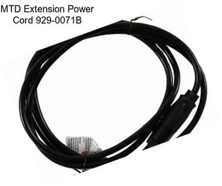 MTD Extension Power Cord 929-0071B