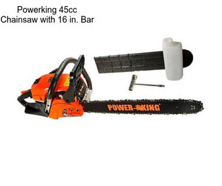 Powerking 45cc Chainsaw with 16 in. Bar