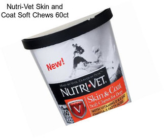 Nutri-Vet Skin and Coat Soft Chews 60ct