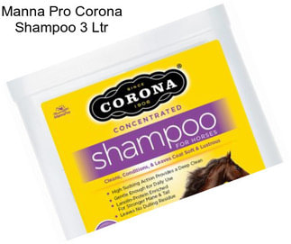 Manna Pro Corona Shampoo 3 Ltr