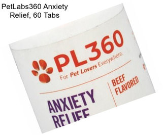 PetLabs360 Anxiety Relief, 60 Tabs