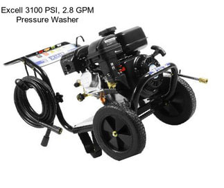 Excell 3100 PSI, 2.8 GPM Pressure Washer