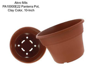 Akro Mils PA10000E22 Panterra Pot, Clay Color, 10-Inch