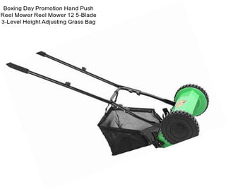 Boxing Day Promotion Hand Push Reel Mower Reel Mower 12\