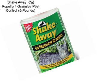 Shake Away  Cat Repellent Granules Pest Control (5-Pounds)