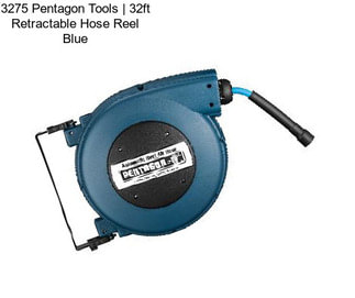 3275 Pentagon Tools | 32ft Retractable Hose Reel Blue