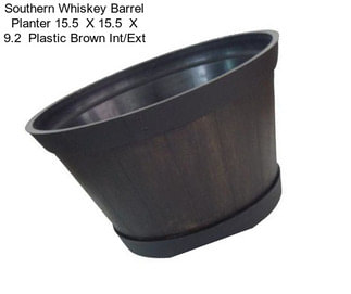 Southern Whiskey Barrel Planter 15.5 \