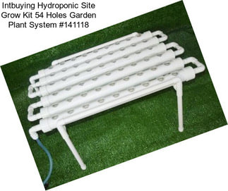 Intbuying Hydroponic Site Grow Kit 54 Holes Garden Plant System #141118