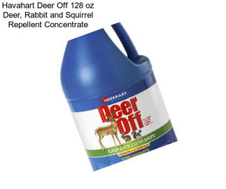 Havahart Deer Off 128 oz Deer, Rabbit and Squirrel Repellent Concentrate