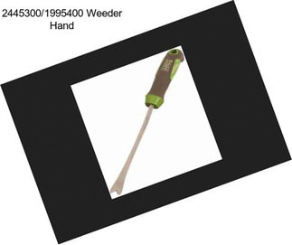 2445300/1995400 Weeder Hand