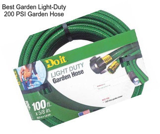 Best Garden Light-Duty 200 PSI Garden Hose