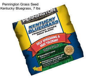 Pennington Grass Seed Kentucky Bluegrass, 7 lbs