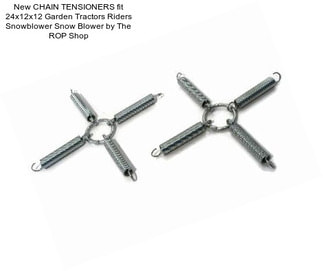 New CHAIN TENSIONERS fit 24x12x12 Garden Tractors Riders Snowblower Snow Blower by The ROP Shop