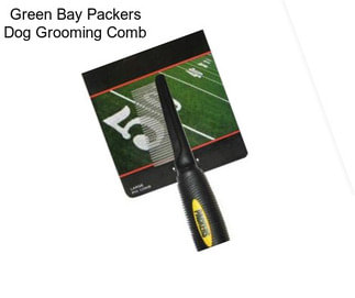 Green Bay Packers Dog Grooming Comb
