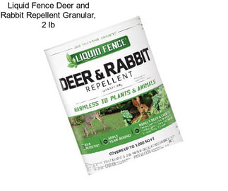 Liquid Fence Deer and Rabbit Repellent Granular, 2 lb