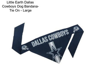 Little Earth Dallas Cowboys Dog Bandana- Tie On - Large