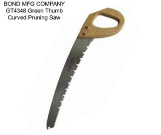 BOND MFG COMPANY GT4348 Green Thumb Curved Pruning Saw