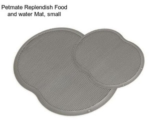 Petmate Replendish Food and water Mat, small