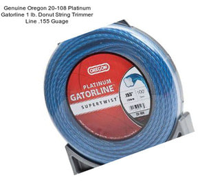 Genuine Oregon 20-108 Platinum Gatorline 1 lb. Donut String Trimmer Line .155\