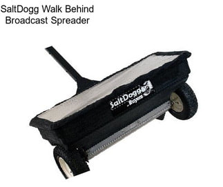 SaltDogg Walk Behind Broadcast Spreader